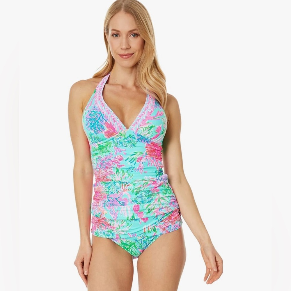 Lilly Pulitzer Multicolor Tankini top